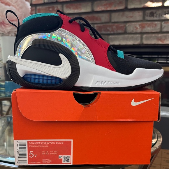 Nike Air Zoom Crossover 2 SE Black Red Teal Sneakers